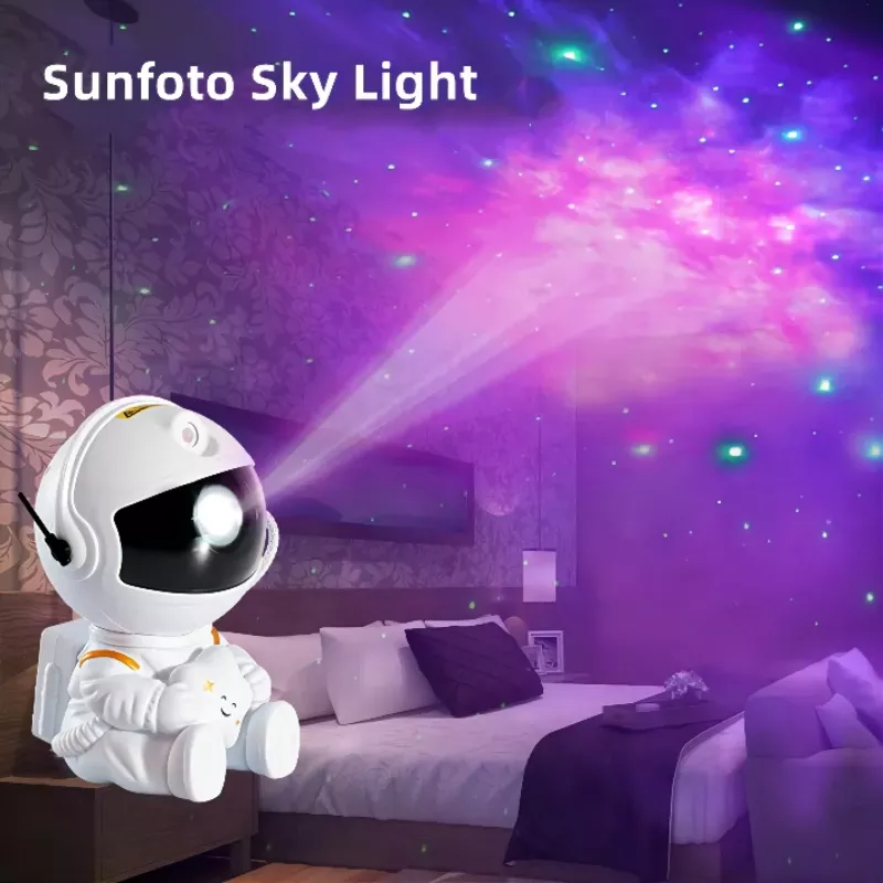 Astronaut Projector LED Laser Space Galaxy Projector 360 Degree Star  Projector Aurora Nebula Night Light for Home Decor – Shop4Deals Life